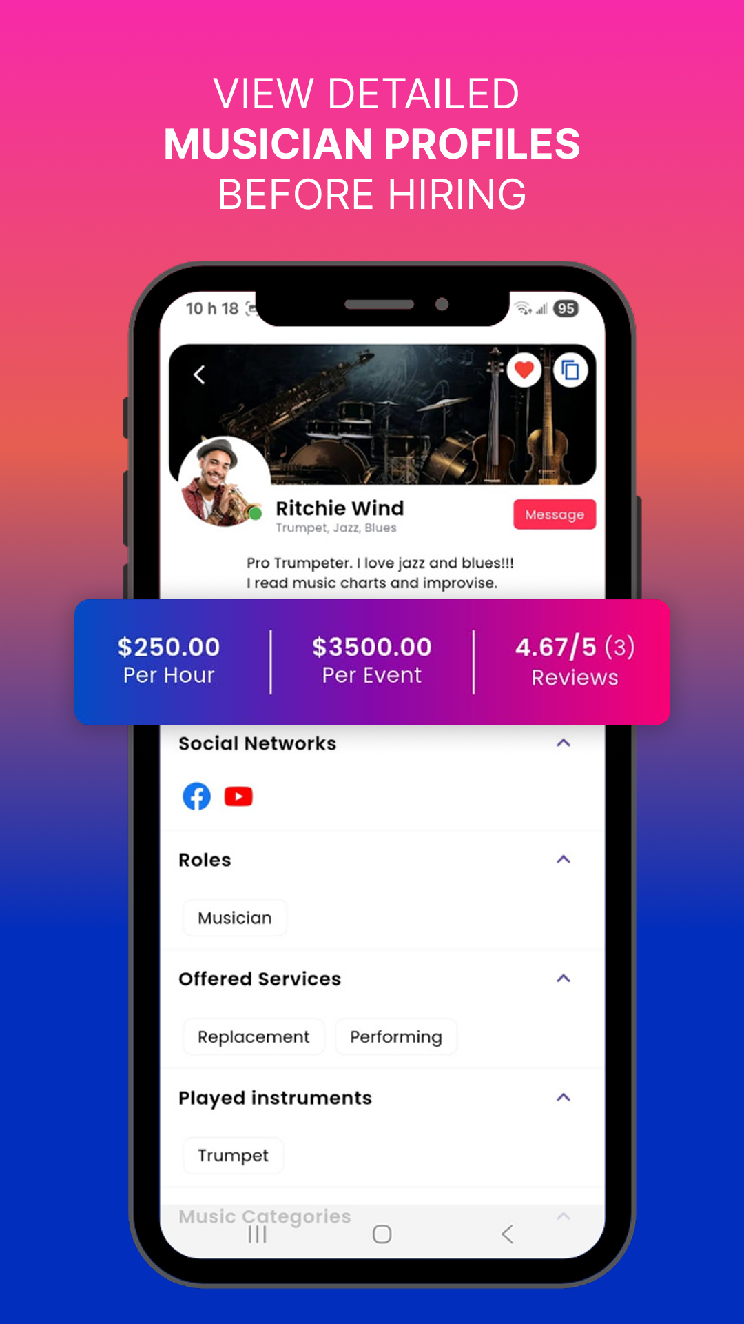 MusiciaNow App - Google Playstore